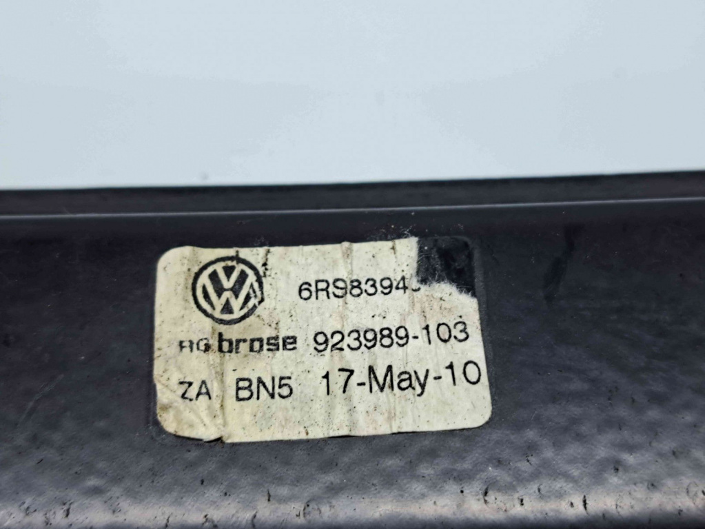 Macara electrica geam stanga spate Volkswagen Polo (6R) [Fabr 2009-2016] 6RS839461B