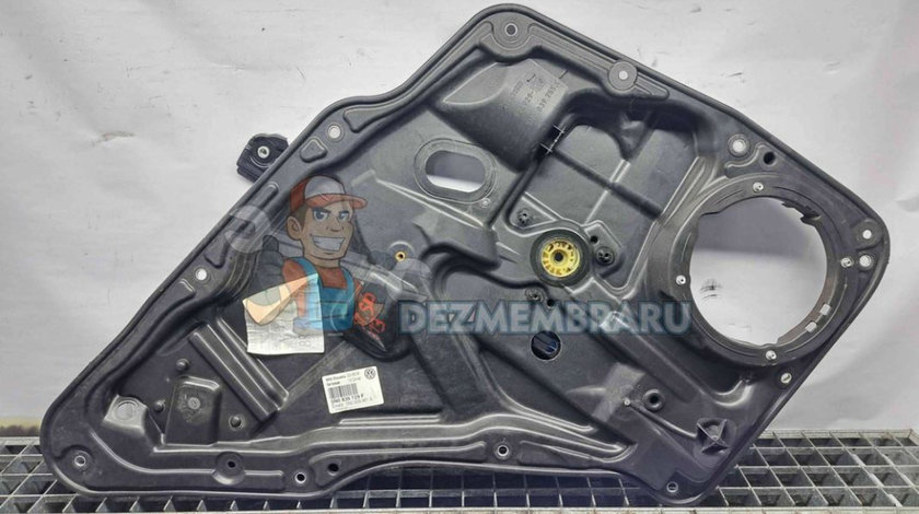 Macara electrica geam stanga spate Volkswagen Tiguan (5N) [Fabr 2007-2016] 5N0839729F