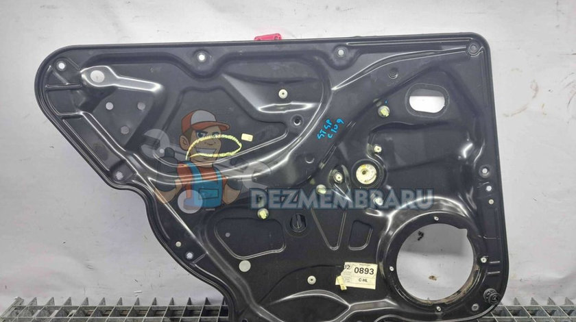 Macara electrica geam stanga spate Volkswagen Passat B7 (362) [Fabr 2010-2014] 3AA839755 2.0 TDI