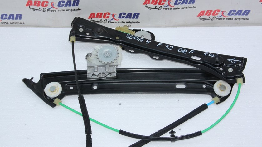 Macara electrica geam usa dreapta fata BMW Seria 4 F32 model 2015