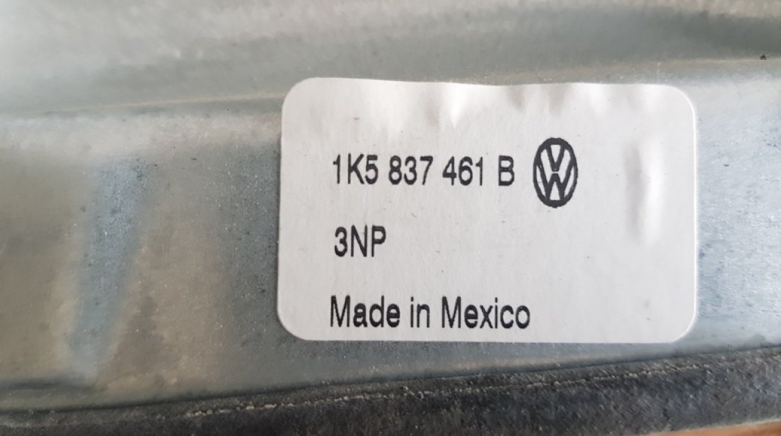 Macara electrica geam usa stanga fata VW Golf 5 variant 1k5837461b