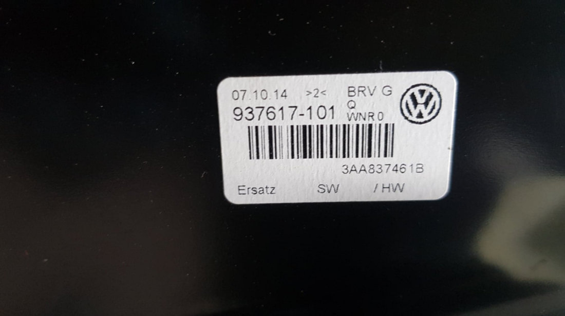 Macara electrica stanga fata VW Passat B7 Variant cod piesa : 3AA837461B