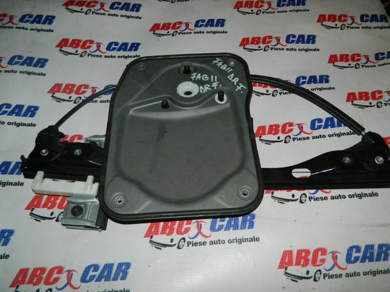 Macara electrica usa dreapta fata Skoda Fabia 2 2006-2010