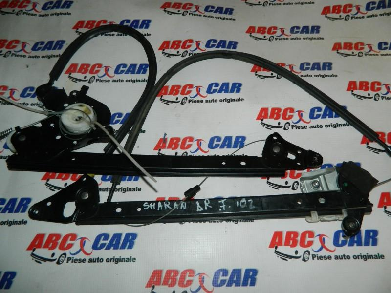 Macara electrica usa dreapta fata Volkswagen Sharan 2000-2010