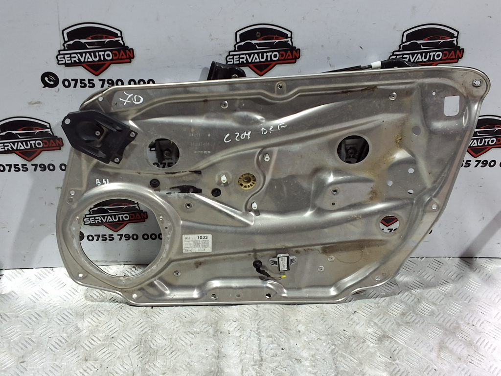 Macara electrica usa fata dreapta Mercedes-Benz C-Class (2007->) [W204] 2.2 Motorina 2012, A2048204102 / A2048201903