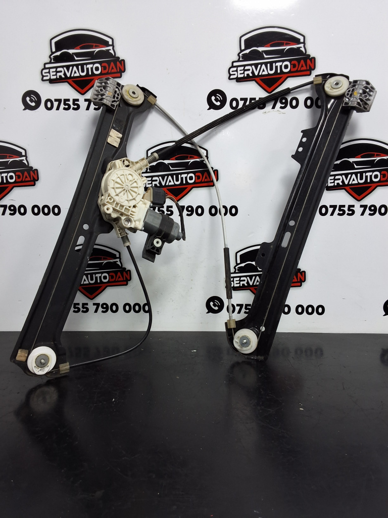 Macara electrica usa fata stanga BMW Seria 5 (2003-2010) [E60] 2.0 Motorina 2006, CU MOTORAS / 7184383E / 6981141 / 7075667