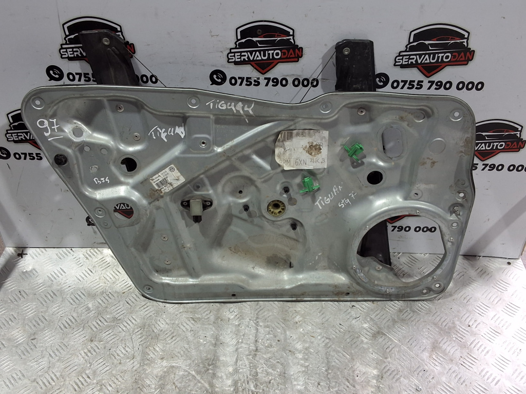 Macara electrica usa fata stanga Volkswagen Tiguan (2007-2011) 2.0 Motorina 2009, 5N2837729
