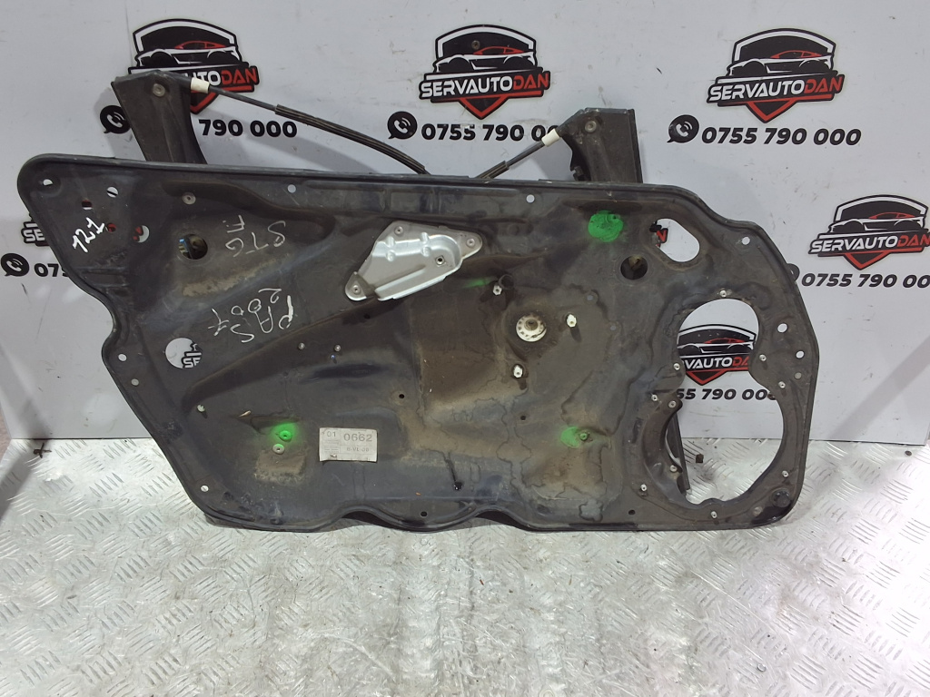 Macara electrica usa fata stanga Volkswagen Passat B6 3C (2005-2010) 2.0 Motorina 2008, 3C2837755L / 3C2837755K / 3C2837756F