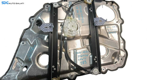 Macara Electrica Usa Portiera Stanga Spate Audi A8 D3 2003 - 2010 Cod 4E0839849A [M8507]