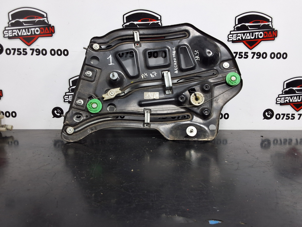 Macara electrica usa spate dreapta Audi A4 (2004-2008) [8EC, B7] 2.0 Motorina 2007, DECAPOTABILA / 8H0839398A