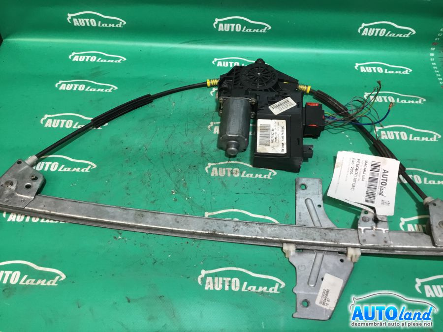 Macara Geam 16 + 6 Fire Stanga Fata Peugeot 307 3A/C 2000