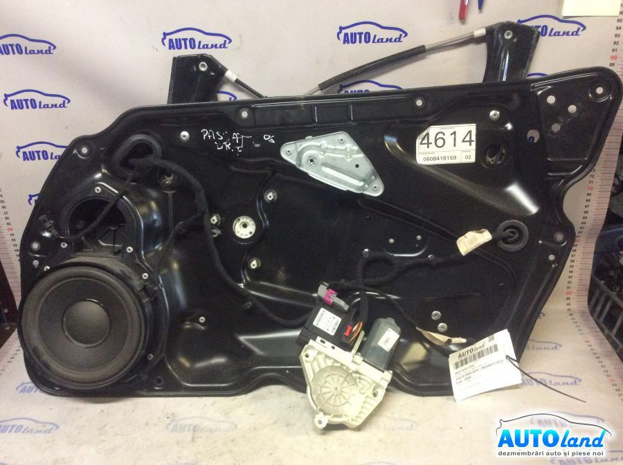 Macara Geam 1k0959702k Dreapta Fata+motoras si Modul 1k0959792g Volkswagen PASSAT 3C2 2005