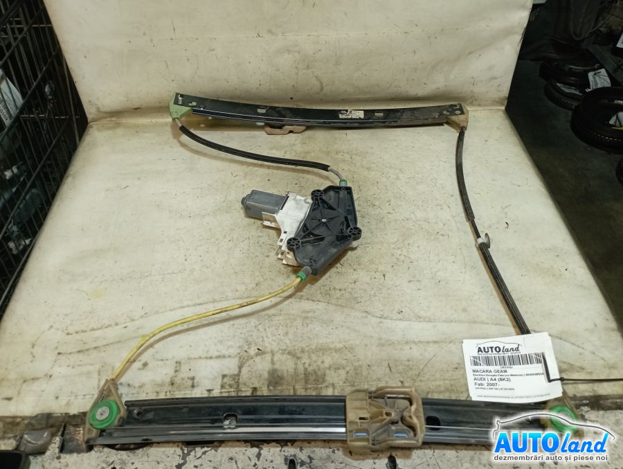 Macara Geam 8k0959802a Electrica Dreapta Fata cu Motoras Audi A4 8K 2007