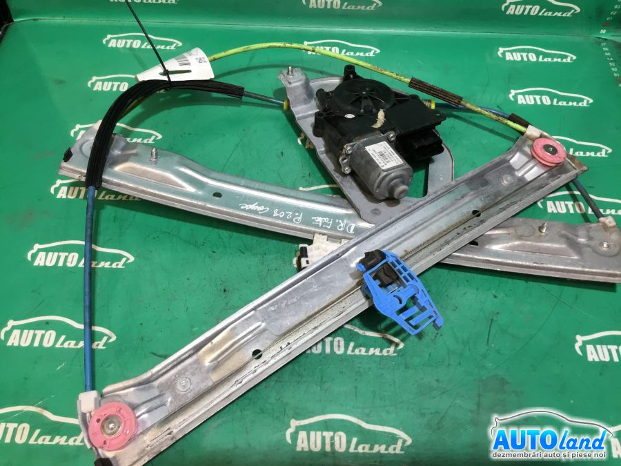 Macara Geam 9674251880 Dreapta in 2 Usi ! Peugeot 208 2012