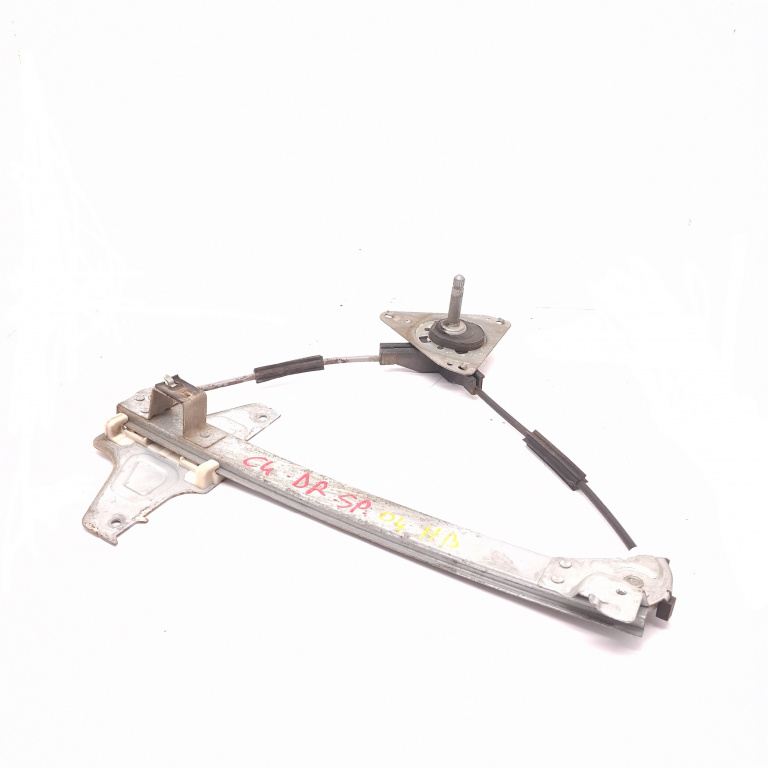 Macara Geam Citroen C4 1 (Lc) 2004-2010 4 Portiere Spate Dreapta Manuala 9656009280, 965-600-92-80