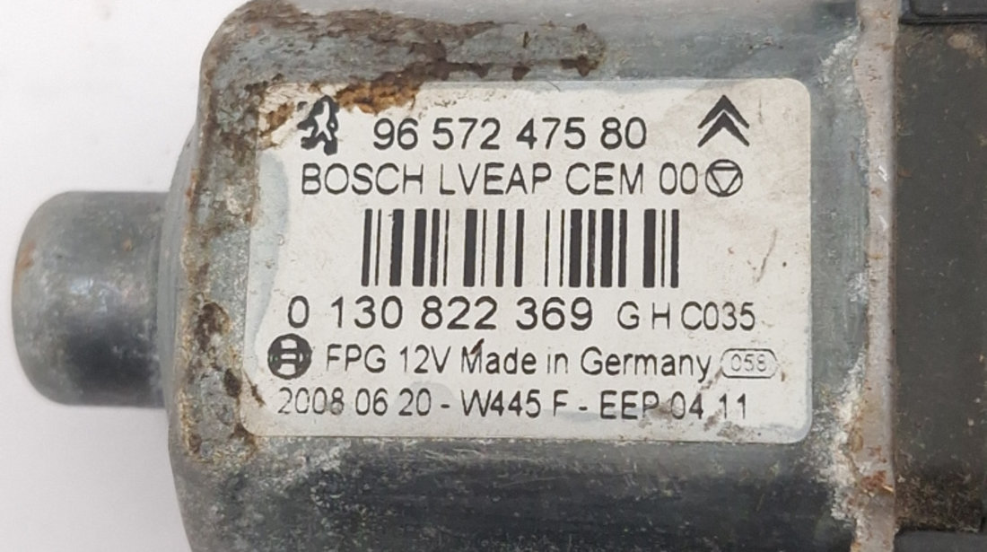 Macara Geam Dreapta,Electrica,fata Peugeot 308 (4A, 4C) 2007 - 2013 9657247580, 96 572 475 80, 0130822369, 0 130 822 369, 9659826980, 120076AVD