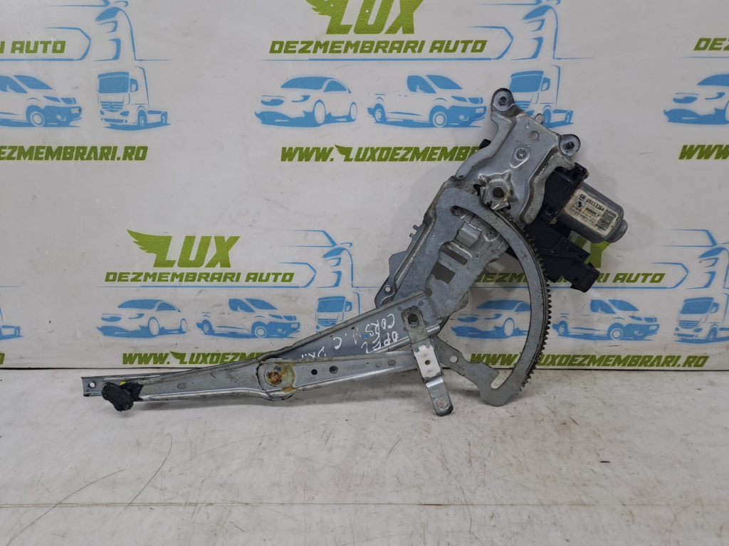 Macara geam dreapta fata 09113362 Opel Corsa C [2000 - 2003]