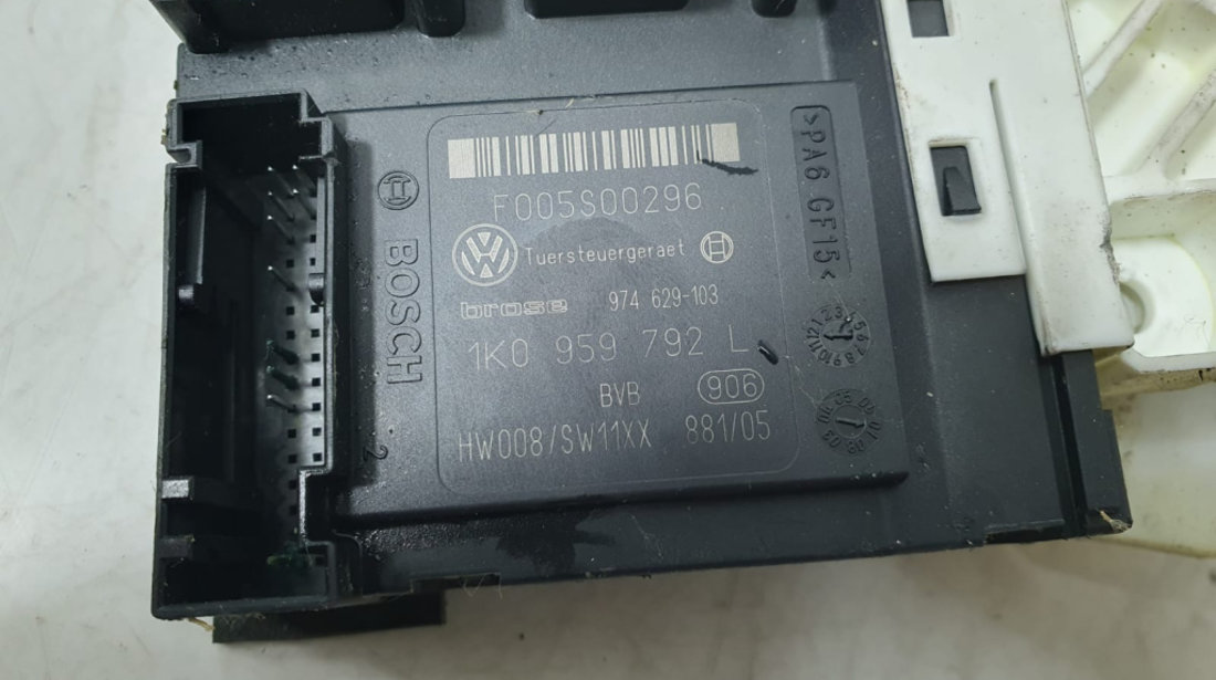 Macara geam dreapta fata 1k0959792l Volkswagen VW Passat B7 [2010 - 2015]