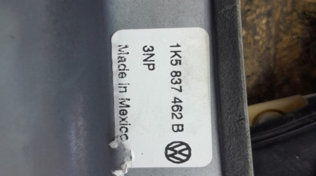 Macara geam dreapta fata 1k5837462b Volkswagen VW Golf 6 [2008 - 2015]