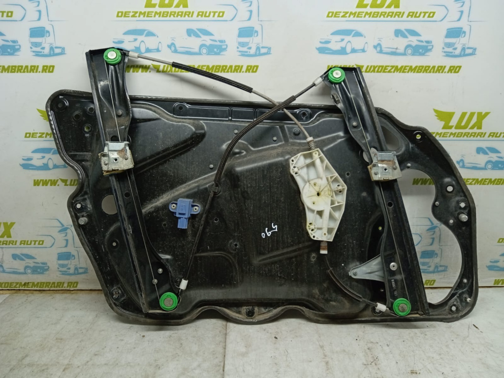 Macara geam dreapta fata 3c1837756g Volkswagen VW Passat B6 [2005 - 2010] 2.0 tdi BMP