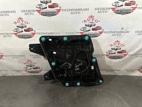 Macara geam dreapta fata 5E3837656A Skoda Octavia IV Sedan (NX3) 1.4 TSI RS iV 245 cai