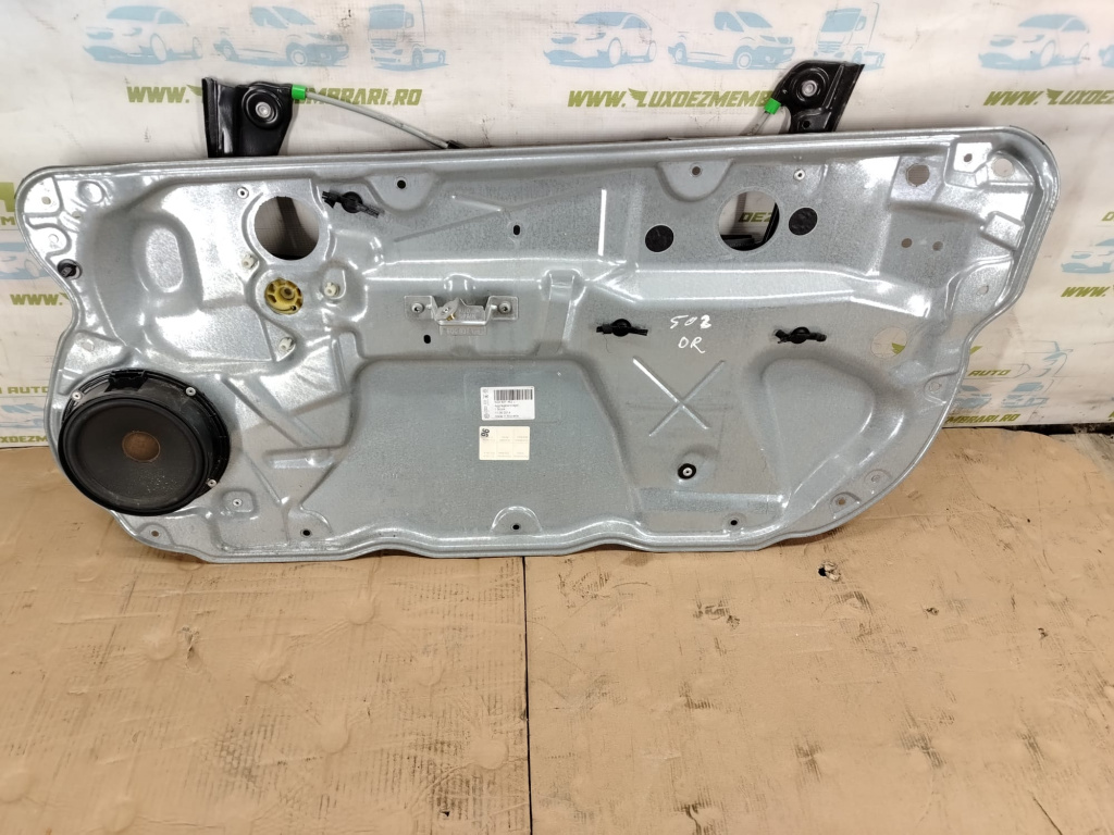 Macara geam dreapta fata 600837138 Volkswagen VW Polo 4 9N [2001 - 2005] 1.2 benzina AZQ