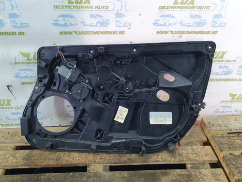 Macara geam dreapta fata 8a61a045h16ag Ford Fiesta 6 [2008 - 2013] 1.4 tdci KVJA