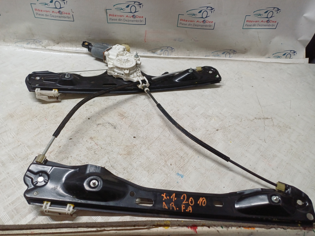 Macara geam dreapta fata BMW X1 - Motorina 2010, -