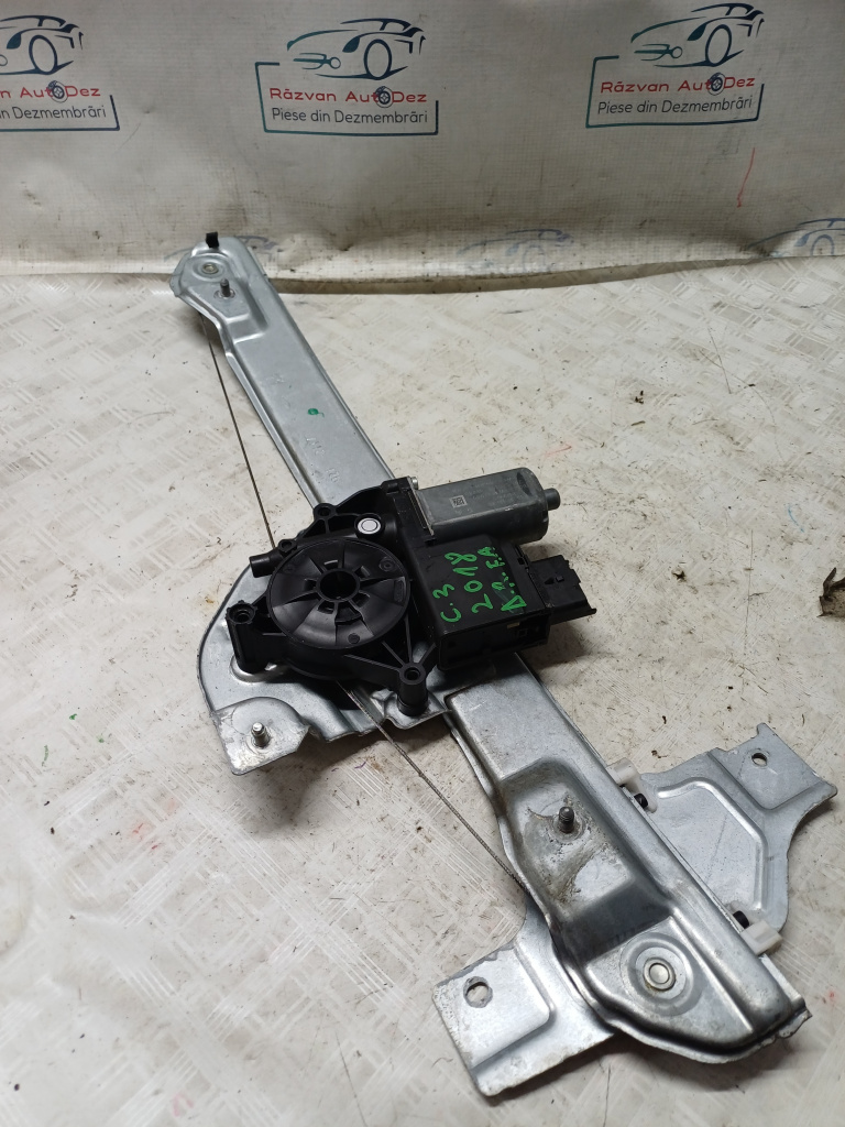 Macara geam dreapta fata Citroen C3 - Motorina 2018, 9813093380