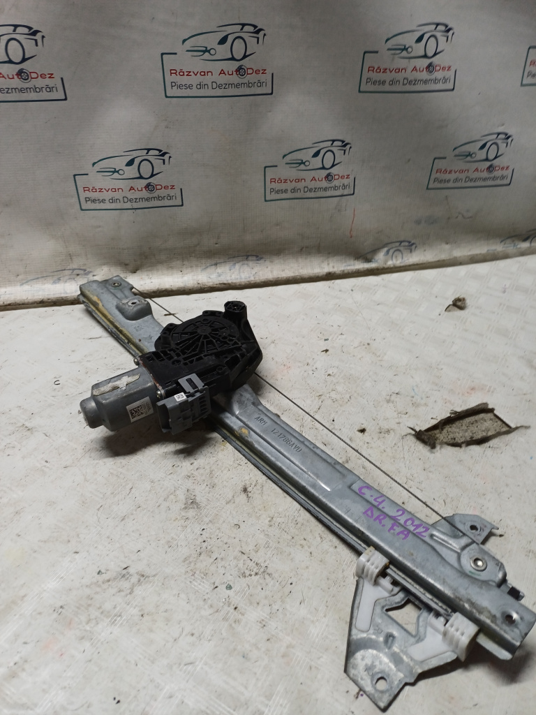 Macara geam dreapta fata Citroen C4 - Motorina 2012, -