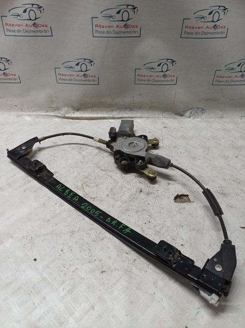 Macara geam dreapta fata Fiat Albea - Motorina 2005, -