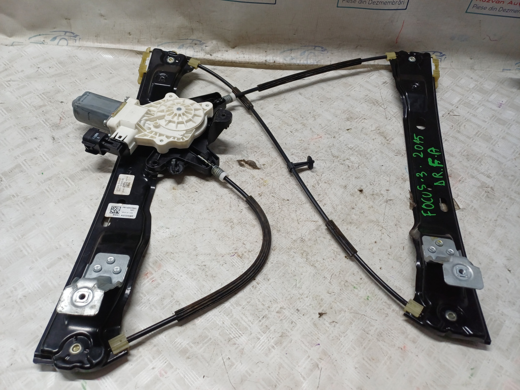 Macara geam dreapta fata Ford Focus 3 - Motorina 2015, BM51A23200BE