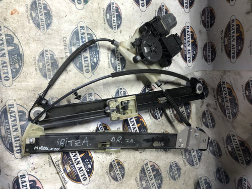 Macara geam dreapta fata Seat Ibiza 2017, 6F0837462