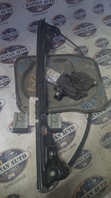 Macara geam dreapta fata Skoda Fabia 2013, 5J2837402K