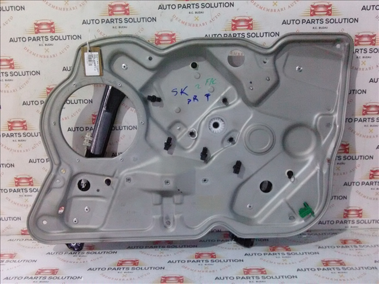 Macara geam dreapta fata SKODA OCTAVIA 2 an fabr. 2011