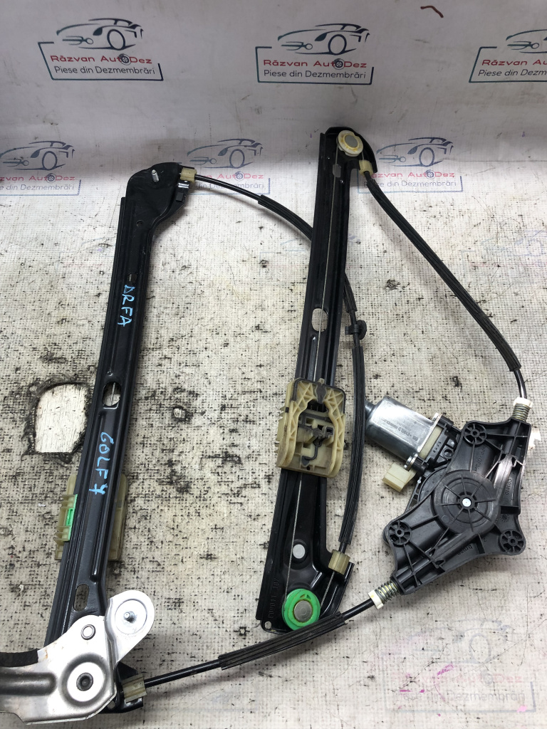 Macara geam dreapta fata Volkswagen Golf 7 2014, 0130822578
