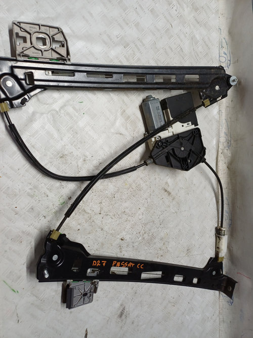 Macara geam dreapta fata Volkswagen Passat CC - Motorina 2010, 1T0959701AG / 3C0959793A