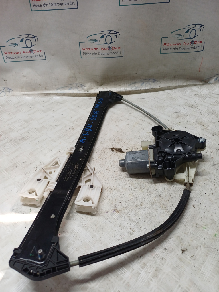 Macara geam dreapta spate Audi A3 8V - Motorina 2015, 8V4839462 / 5Q0959802