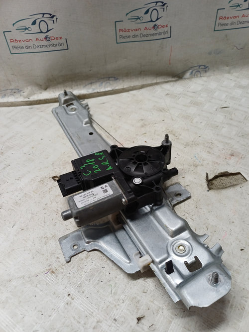 Macara geam dreapta spate Citroen C3 - Motorina 2018, 9813093580