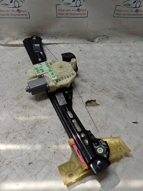 Macara geam dreapta spate Citroen C4 Picasso - Benzina 2015, 9676172380