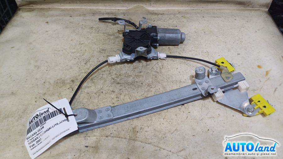 Macara Geam Dreapta Spate cu Motoras Nissan QASHQAI J10,JJ10 2007