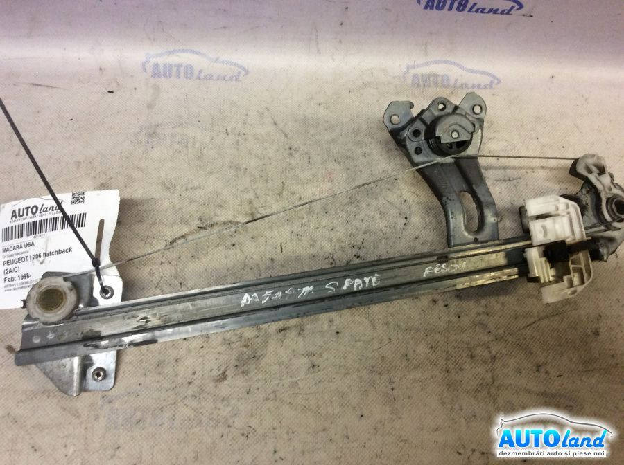 Macara Geam Dreapta Spate Mecanica Peugeot 206 hatchback 2A/C 1998