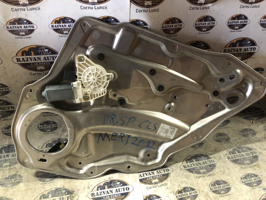 Macara geam dreapta spate Mercedes CLS 2012, A2128201202