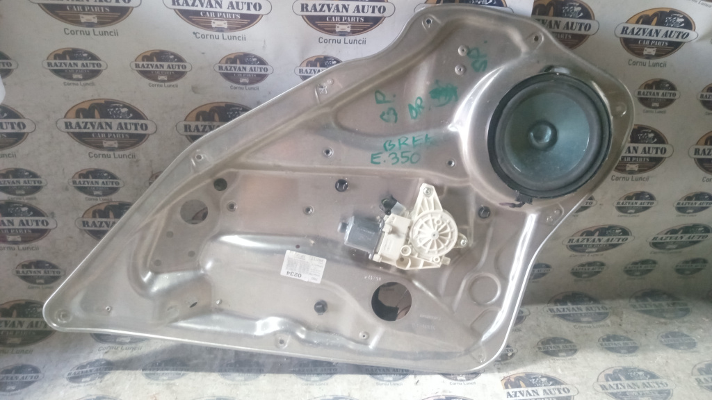 Macara geam dreapta spate Mercedes E 350, 981695104