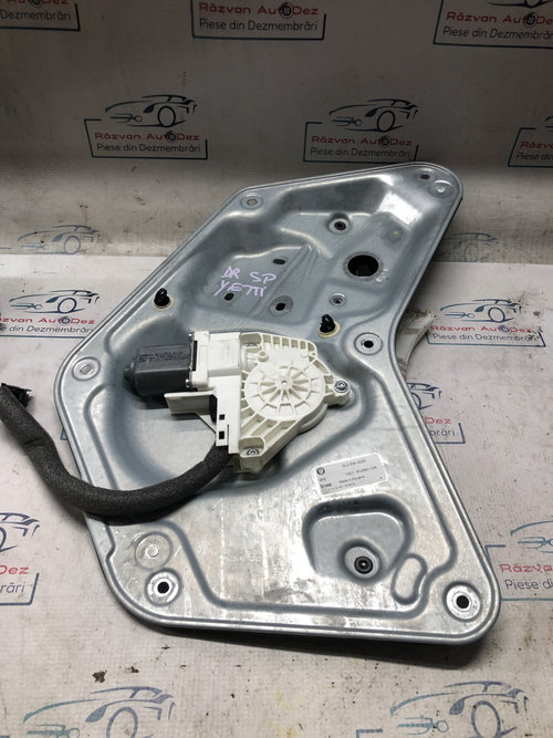 Macara geam dreapta spate Skoda Yeti 2012, 5L0839402B
