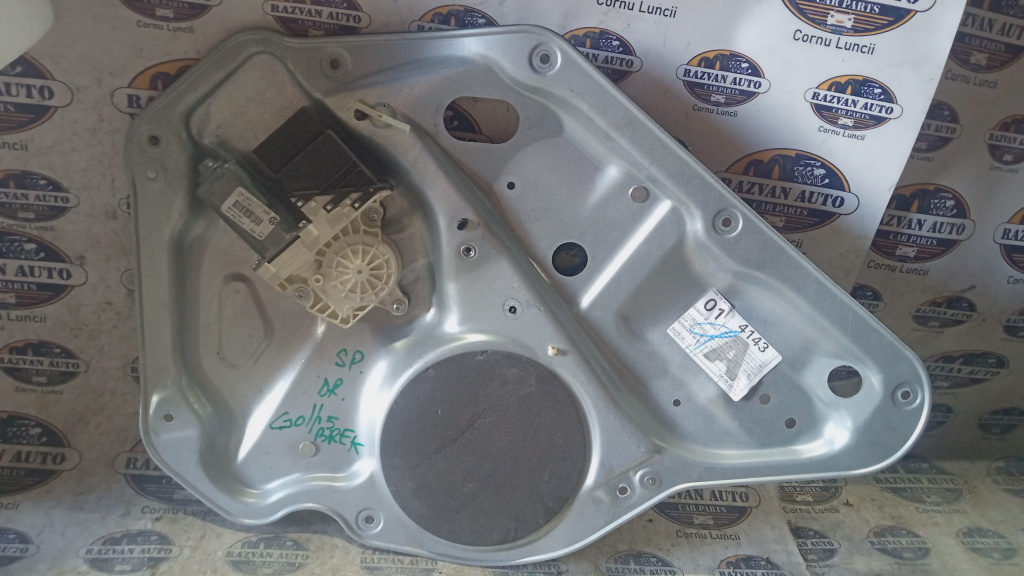 Macara geam dreapta spate Volkswagen Golf 5 2011, 3C0959704B / BREAK