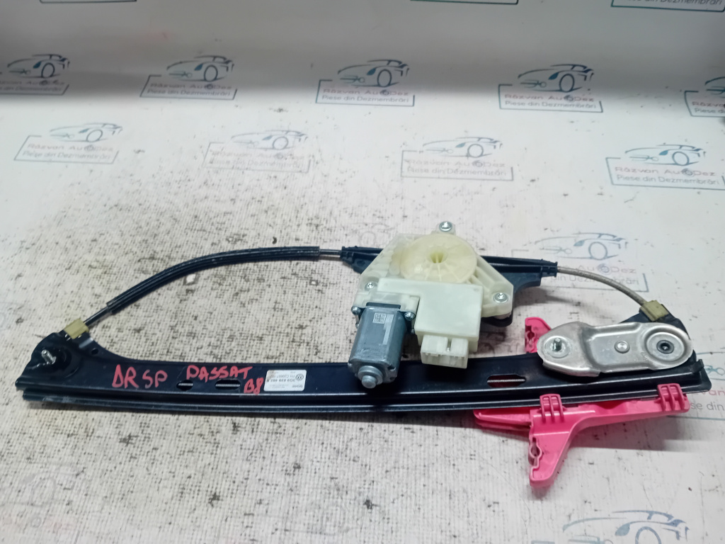 Macara geam dreapta spate Volkswagen Passat B8 2017, 3G9839462B