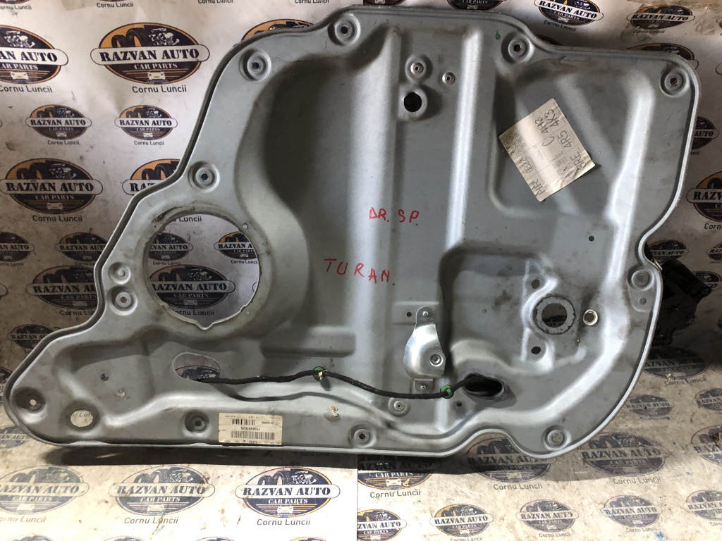Macara geam dreapta spate Volkswagen Touran 2009, 1T0839462N