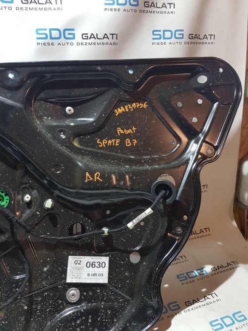 Macara Geam Dreapta Spate VW Passat B7 2010 - 2015