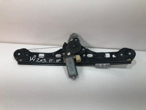 Macara geam electric cu motoras stanga spate a2038202942 Mercedes-Benz C-Class W203 [2000 - 2004]